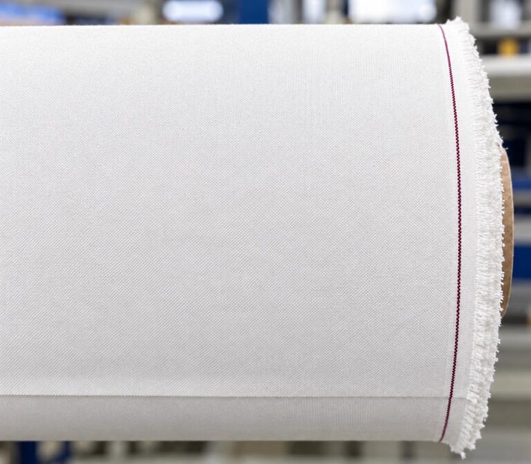 Roll of polyester cotton canvas fabric